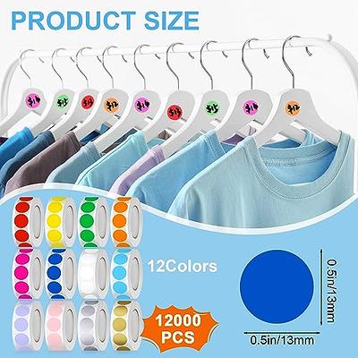 Color Coding Labels Circle Dot Stickers, Colored Dot Stickers, Sticker Dots  Assorted Colors, 10 Color Dot Stickers for Office Classroom Student