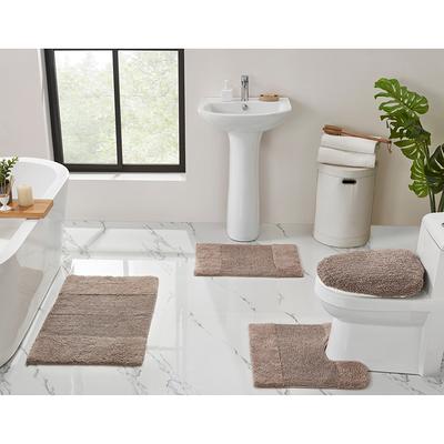 American Soft Linen 100% Cotton Non-slip Bath Mat Rugs, Bath Mats For  Bathroom : Target