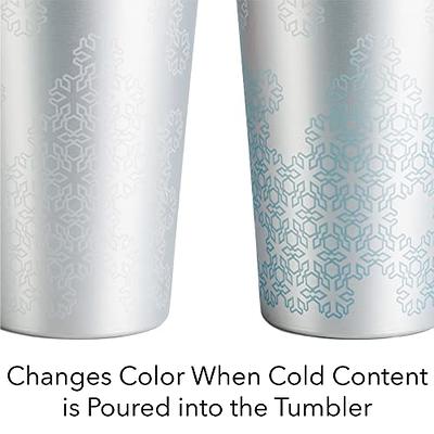 Aluminum Water Tumblers, Set of 6, Different Color, for  Children and Adults, Travelling Tumblers, Party Tumblers, Stackable, 16oz  (Large): Tumblers & Water Glasses