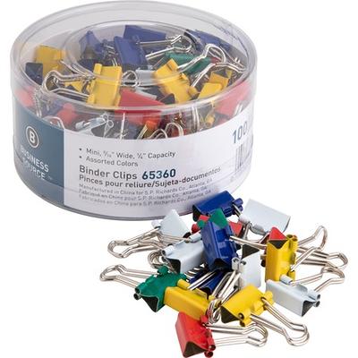 Yueton 24pcs Plastic Bulldog Clips, Utility Paper Clips, Hinge Clips for  Home, Office Use (Clear)