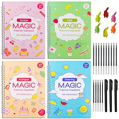 InfantLY Bright 4 Books/Set Reusable Magic Practice Copybook