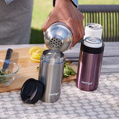 Contigo River North Stainless Steel Wine Tumbler with Spill-Proof Lid,  Leak-Proof 12oz Reusable Wine…See more Contigo River North Stainless Steel  Wine