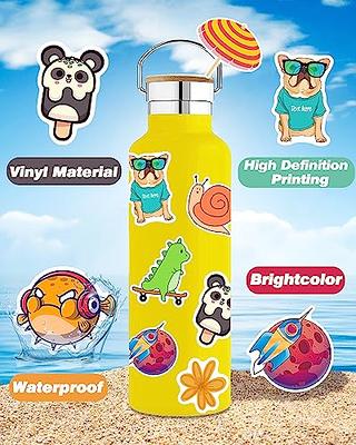  2000PCS Water Bottle Stickers for Kids, Vinyl