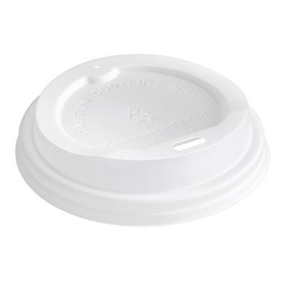 EcoChoice 4 oz. Translucent Compostable Paper Hot Cup Lid - 1000/Case