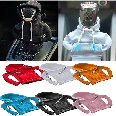 Car Gear Shift Cover Hoodie, Hoodie Car Gear Shift Cover, Gear Shift Knob  Cover, Mini Hoodie for Car Shifter, Automotive Interior Accessories, Shift  Knobs Fashionable Hooded Shirt Car (6Pcs) 