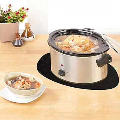 Crock-Pot 6-qt. Hinged-Lid Oval Slow Cooker, Black 