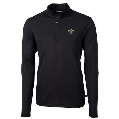 Women's G-III 4Her by Carl Banks Gray New Orleans Saints Sherpa Quarter-Zip  Pullover Jacket