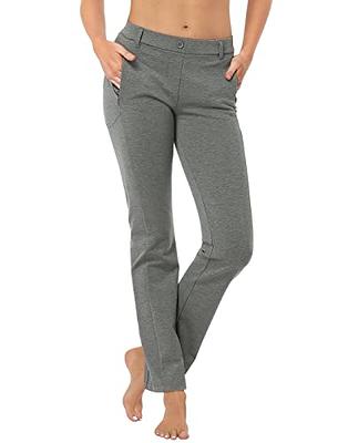  28/30/32/34 Inseam Womens Bootcut Yoga Pants Long Bootleg  High-Waisted Flare Pants