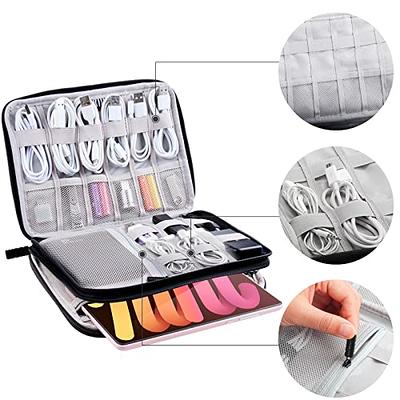 Electronic Accessories Travel Organizer Bag | Cable Cords Storage Case