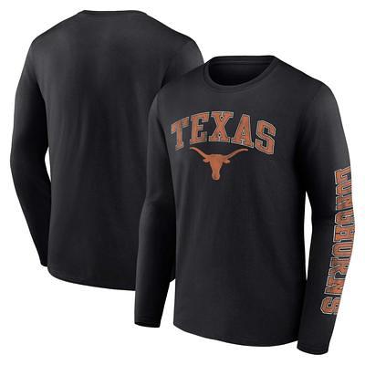 Texas Rangers Fanatics Branded Women's Evanston Stencil Personalized Long  Sleeve V-Neck T-Shirt - Heather Gray