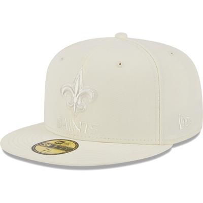 Men's New Era Black Orleans Saints Ink Dye 2022 Sideline 9FIFTY Snapback Hat