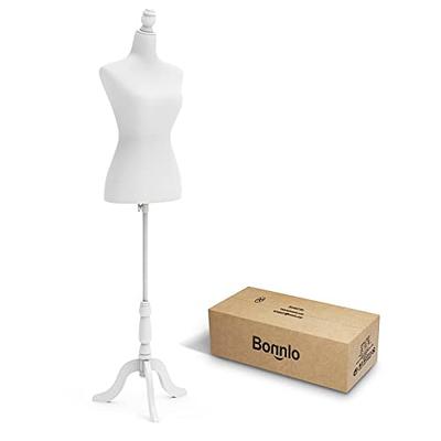 Mannequin Full Body Dress Form Sewing Dress Model Mannequin Stand  Adjustable Dress Mannequin Clothing Form 69 inch 73 inch Mannequin  Realistic Mannequin Display Head Arm Rotation Metal Base (69 Inch) 