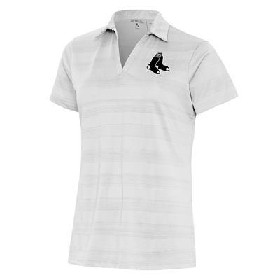 Women's Antigua White Chicago Sox Motivated Polo