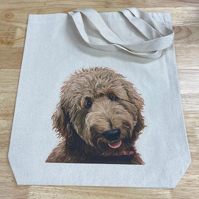 Medium-Weight Canvas Pet Tote