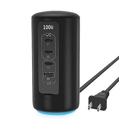 UGREEN 65W Charging Station, 7-in-1 USB C Power Strip with 6ft Extension  Cord, 3 AC, 2 USB C, 2 USB A, Nexode GaN Desktop Charger for Home, Office