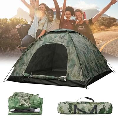 BASSDASH Ice Fishing Winter Shelter Pop Up Portable Thermal Hub Tent with  Anchors Tie Ropes Carrying Bag 2-3, 3-4 Person (3-4 Person Insulated,  Grey/Black) - Yahoo Shopping