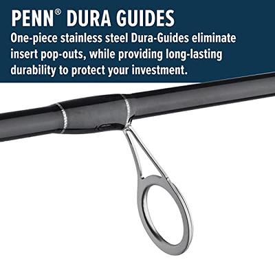 PENN 10' Pursuit IV 2-Piece Fishing Rod and Reel (Size 4000) Surf Spinning  Combos, 10', 2 Graphite Composite Fishing Rod with 5 Reel, Durable and  Lightweight,Black/Silver - Yahoo Shopping