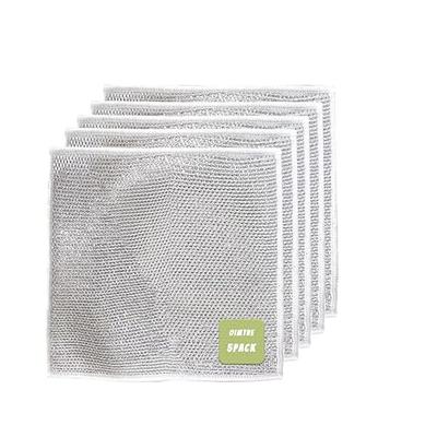 VBSOTLMF Multipurpose Wire Miracle Cleaning Cloths, Multipurpose  Non-Scratch Scrubbing Pads, Multipurpose Wire Dishwashing Rags for Wet and  Dry, Steel Wire Dish Cloths - Yahoo Shopping