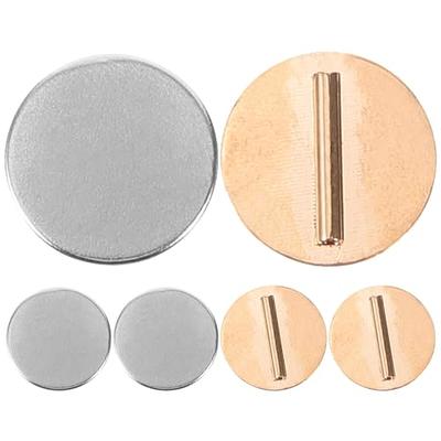 100 Pieces Brooch Pin Backs Bar Pins Backs for Crafts Safety Clasp with  Plastic Box, 4 Sizes 20 Mm, 25 Mm, 32 mm and 38 mm (Gold and Silver)