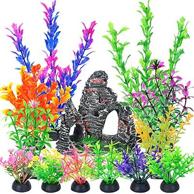  JIH Plastic Plants for Aquarium,Tall Artificial