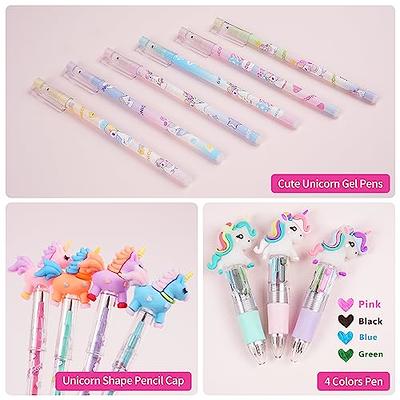 Unicorn Stationary Kit for Girls Pencil Pen Book Eraser Sharpener - St