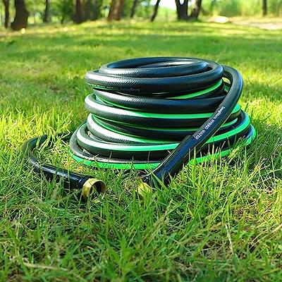 SnugNiture Garden Hose 100 ft x 5/8, Heavy Duty, Light Weight, Flexible Water  Hose with 3/4'' Solid Fittings for All-Weather Outdoor - Yahoo Shopping