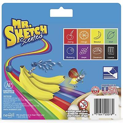 Mr. Sketch Scented Markers Assorted Colors Set Of 8 - Office Depot