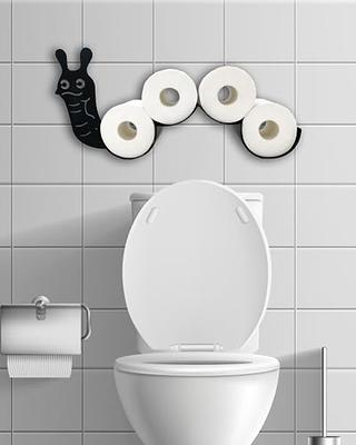 New Novelty Toilet Roll Holder Free Standing Black Sheep Bathroom