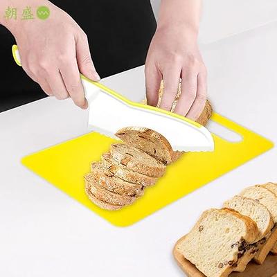  15 PCS Montessori Kitchen Tools for Toddlers Kids Cooking Sets,  Apron, Serrated Toddler Knife, Crinkle Cutter, Sandwich Cutter, Wooden  Fruit Knife, Y Peeler, Cutting Board for Cooking Kid Safe Knives 