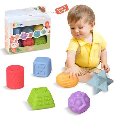 Montessori Toys - Sensory Balls for Baby Sensory Toys 1-3 Textured Hand  Catching Balls, Baby Rattle 3-6 9 Months Old Baby Toys for Babies And  Toddlers