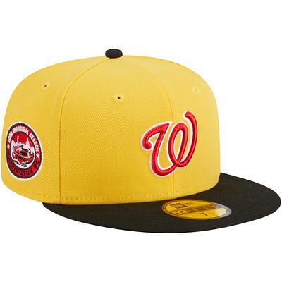 Men's New Era Yellow/Black Boston Red Sox Grilled 59FIFTY Fitted Hat