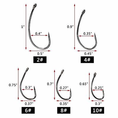  Fishing Hooks Circle Hooks Saltwater, 50/150pcs In