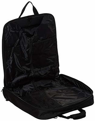 Black Garment Bag for Travel and Storage, with Zipper and Eye-Hole, Carry  Handles for Suits Tuxedos Dresses Coats 26 inch x 42 inch x 5 inch