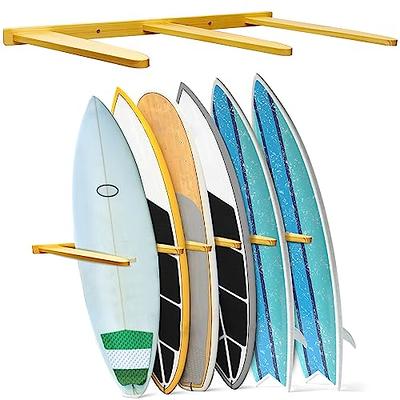 Maitys 2 Pcs Vertical Timber Surfboard Wall Mount Wooden Surfboard Wall  Rack Surfboard Rack Surf Board Display Holder for Kiteboards Skateboards  Snowboards Home Garage Storage - Yahoo Shopping