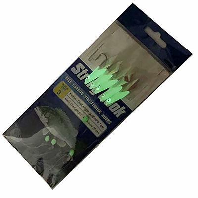 Mono Fishing Leaders with Swivels Snaps Beads for Lures Bait and Hooks, 1  Arm an