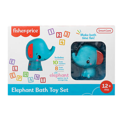 Fisher-Price Elephant Foam Letters & Numbers Bath Toys with Bath Toy  Organizer, Baby Toys 6-12 Months - Yahoo Shopping