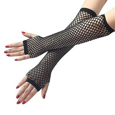 Long Fingerless Gloves Women, Long Arm Warmers, Elbow Length Gloves, Arm  Sleeves Costume Gloves, Black Gloves, Arm Cover Tattoo Cover Up 