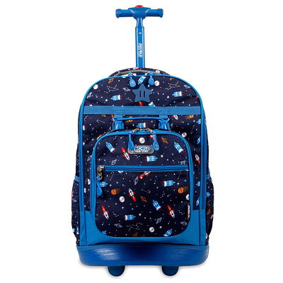 Kids' J World Lollipop 16 Rolling Backpack and Lunch Bag - Candy Buttons