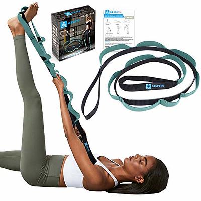 BOB AND BRAD Stretch Strap, 12 Loop Yoga Stretch Strap, Non-elastic Stretch  Strap for Stretching, Physical Therapy, Pilates, Dance, Gymnastics, and  Athletic Trainers with Carry Bag (12 Loops - Blue) - Yahoo Shopping