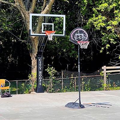 City Hoops™ Diamond - In Ground Basketball Hoop, Adjustable Height 5'-10',  Galvanized Steel Frame, 7…See more City Hoops™ Diamond - In Ground