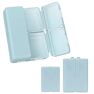 3 Pack 8 Compartments Travel Pill Box,Pill Organizer India | Ubuy