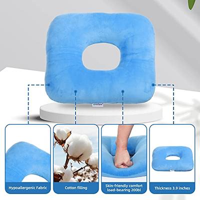 Donut Pillows Bed Sore Cushions Butt Pillow for Sitting After Surgery  Hemorrhoid Pillow Postpartum Pregnancy Pressure Ulcer Cushion Tailbone  Medical Post Surgery Chair Seat Pads Black