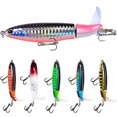 DEAPEICK Fishing Lure kits Fishing Bait Tackle Set Include Pencil