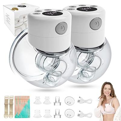 Besrey Double Electric Breast Pump, Separate Double Pump with 3 Modes & 9  Levels