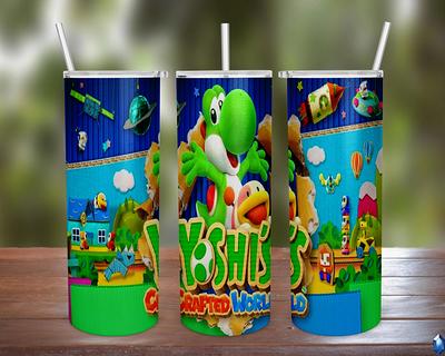 Disney world characters- 20oz stainless steel sublimated Tumbler