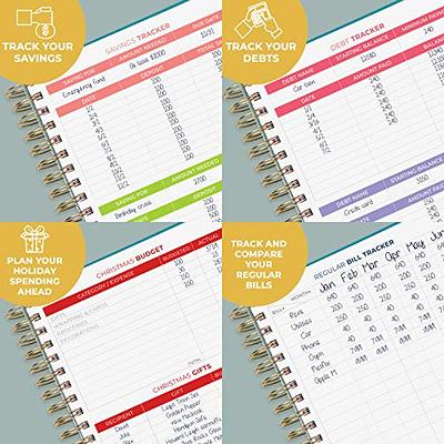 Budget Planner & Monthly Bill Organizer with Pockets. Expense Tracker  Notebook, Budgeting Journal and Financial Planner Budget Book to Control  Your