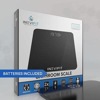 INEVIFIT Bathroom Scale, Highly Accurate Digital Bathroom Body Scale Measures