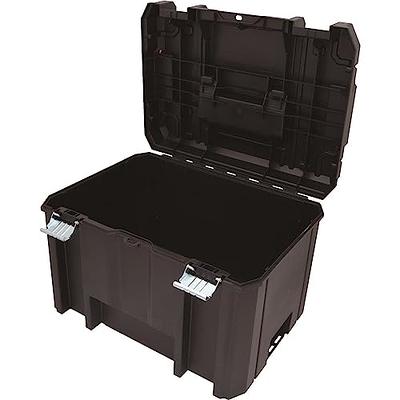 DEWALT TSTAK Tool Box, Extra Large Design, Removable Tray for Easy