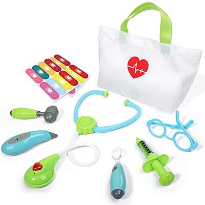Play-Act Kids Doctor Kit,16-Piece Pretend Play Medical Kit with Bag,Doctor  Role Play Set,Realistic Toy Stethoscope,Reusable Record Cards,Dress Up  Doctor Playset for Toddlers Ages 3+ - Yahoo Shopping