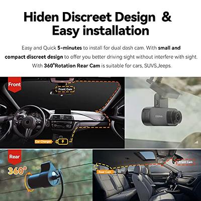 DDPAI Dash Cam Car Camera with 1600P Front +1080P Rear Built-in WiFi & GPS,  2K Dual Dash Camera for Cars with Night Vision,Parking Monitor, Support  128GB max,N3 Pro - Yahoo Shopping